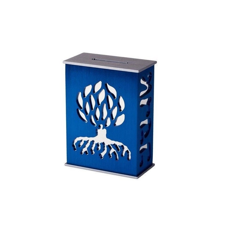 Tree of Life Tzedakah (Charity) Box - Variety of Colors. Agayof Design