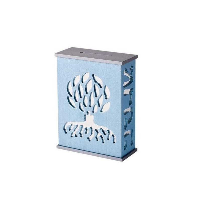 Tree of Life Tzedakah (Charity) Box - Variety of Colors. Agayof Design