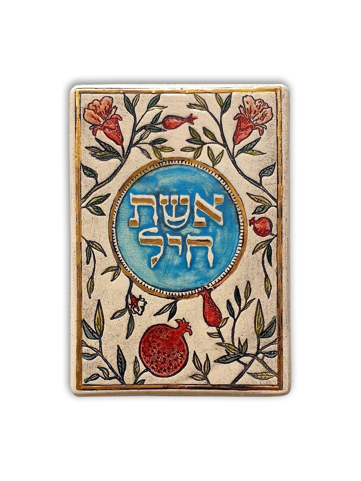 Art in Clay Handmade Woman of Valor Plaque Wall Hanging