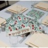 Dorit Judaica Challah Cover - Small Pomegranates Design
