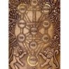 Art in Clay Handmade Kabbalah Tree of Life Ceramic Plaque Wall Hanging