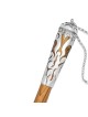 Rafael Jewelry Tree of Life Wooden Torah Pointer with 925 Sterling Sil
