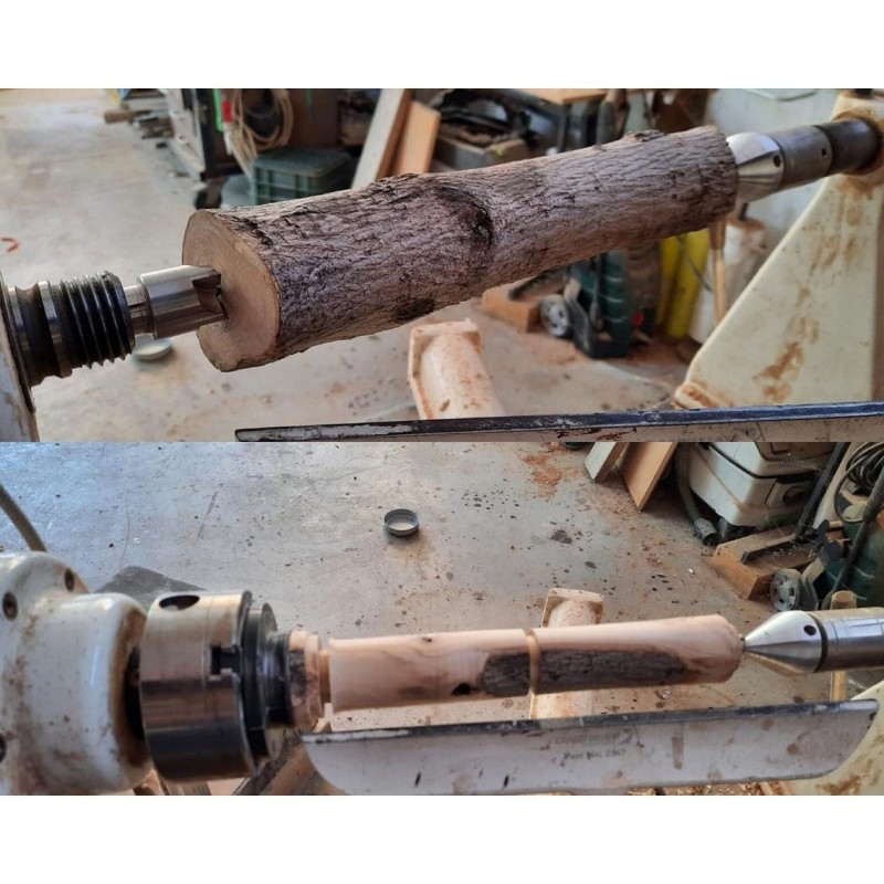 Rafael Jewelry Tree of Life Wooden Torah Pointer with 925 Sterling Sil