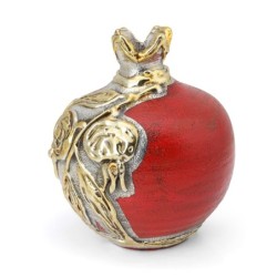 Handcrafted Decorative Ceramic Pomegranate