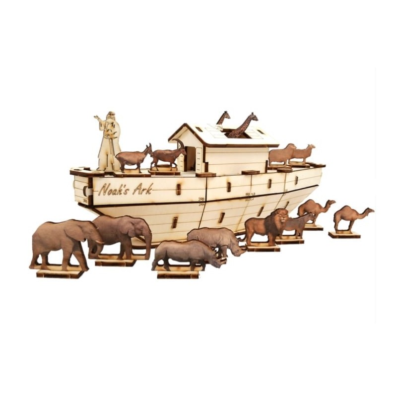 Noah's Ark: Do-It-Yourself 3D Puzzle Kit