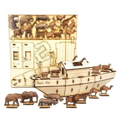 Noah's Ark: Do-It-Yourself 3D Puzzle Kit