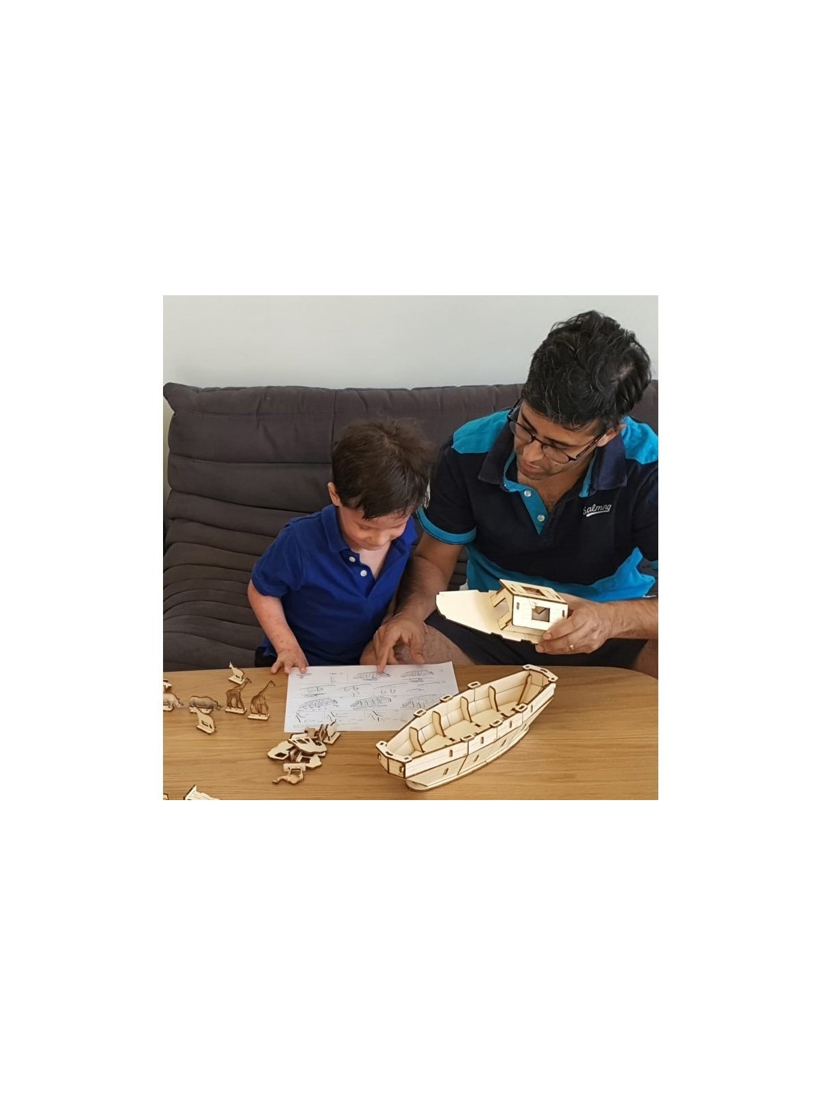 Noah's Ark: Do-It-Yourself 3D Puzzle Kit