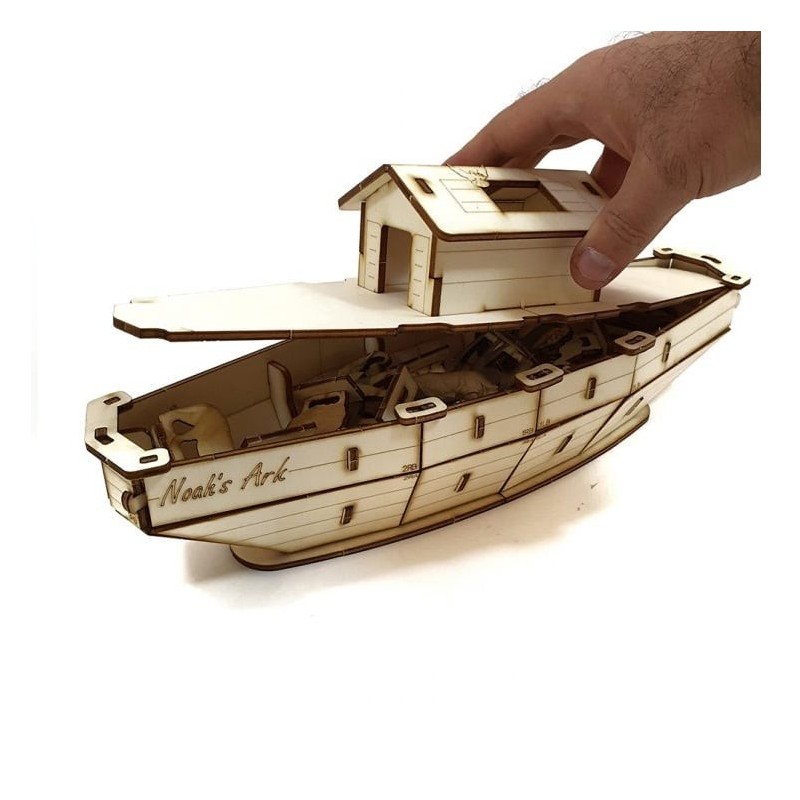 Noah's Ark: Do-It-Yourself 3D Puzzle Kit