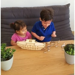 Noah's Ark: Do-It-Yourself 3D Puzzle Kit