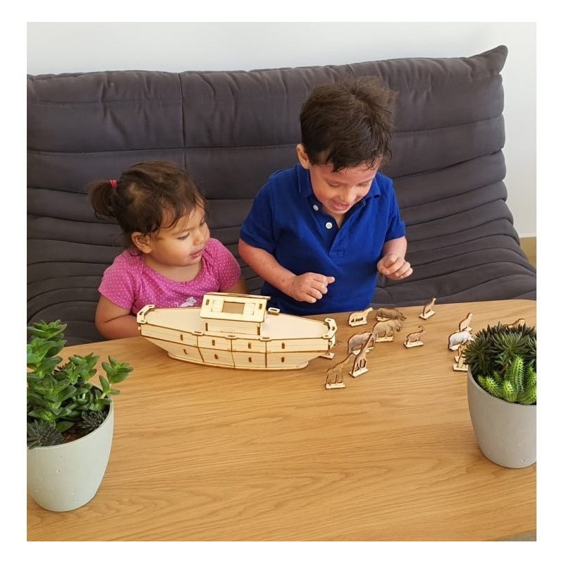 Noah's Ark: Do-It-Yourself 3D Puzzle Kit