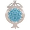 Dorit Judaica Pomegranate Wall Hanging with Blessings - Hebrew