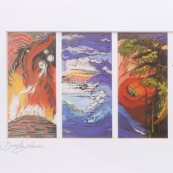 Six Days of Creation - Bracha Lavee Print