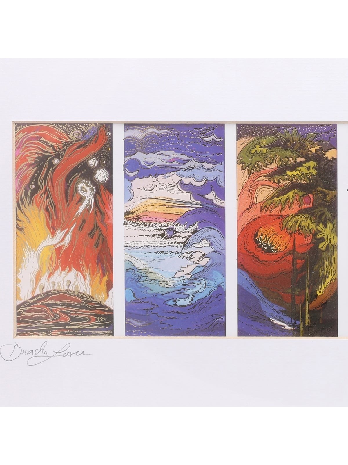 Six Days of Creation - Bracha Lavee Print