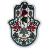 Hamsa Wall Hanging - Seven Species. Armenian Ceramic