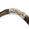 Silver-Plated 'Lion and Lamb' Kudu Shofar By Barsheshet-Ribak