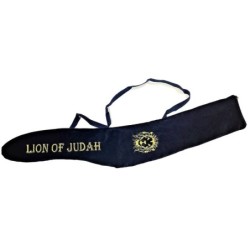 Silver-Plated 'Lion and Lamb' Kudu Shofar By Barsheshet-Ribak