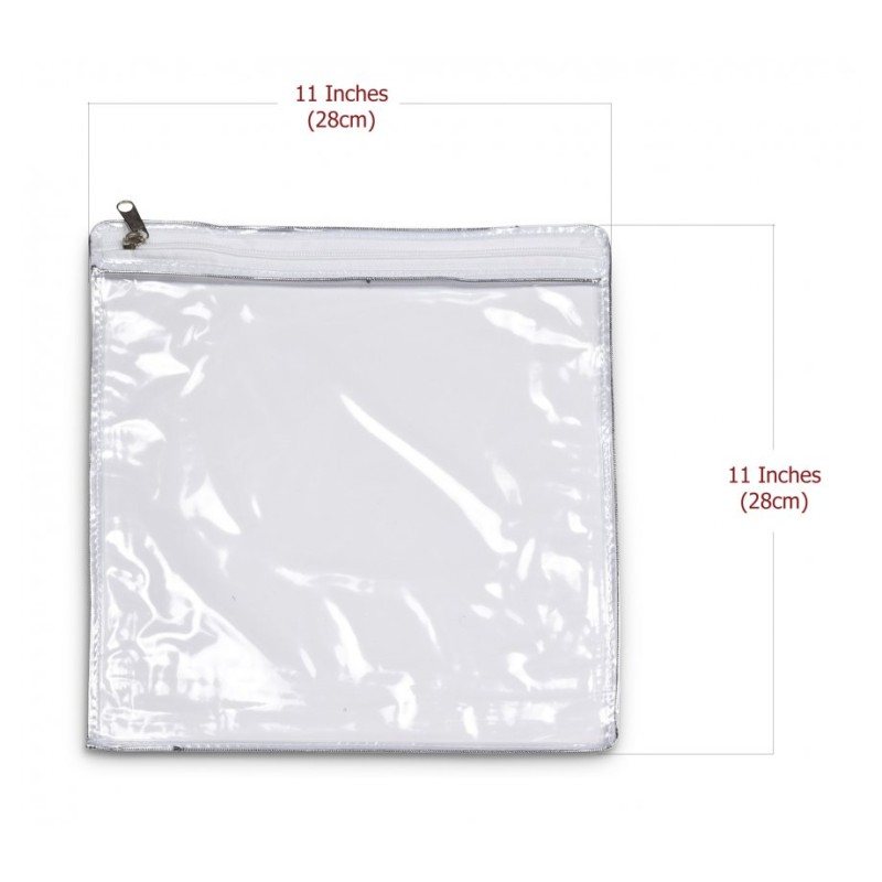 Protective Zippered Plastic Cover for Tefil... | Talit & Tefillin Bags