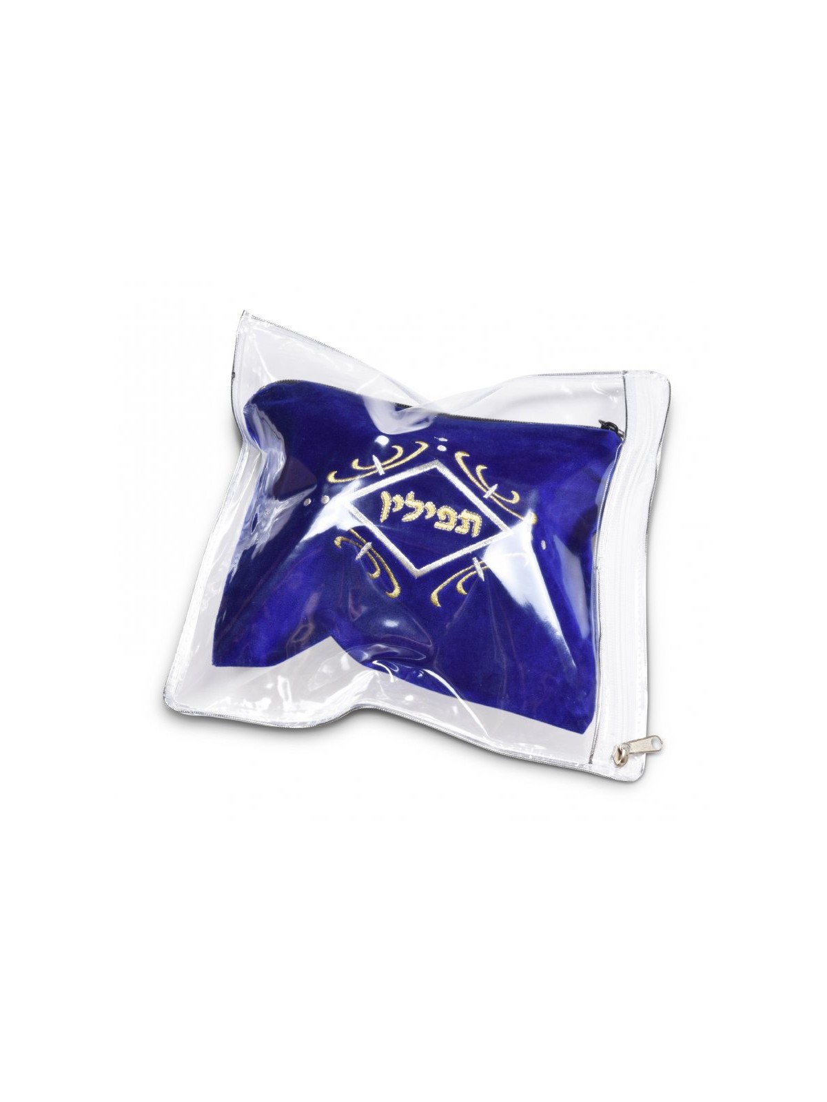 Protective Zippered Plastic Cover for Tefil... | Talit & Tefillin Bags