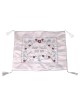 White Challah Cover With Pomegranate Designs (Choice of Designs)