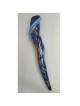 Hand Painted Blue Night Sky Lion of Judah Shofar