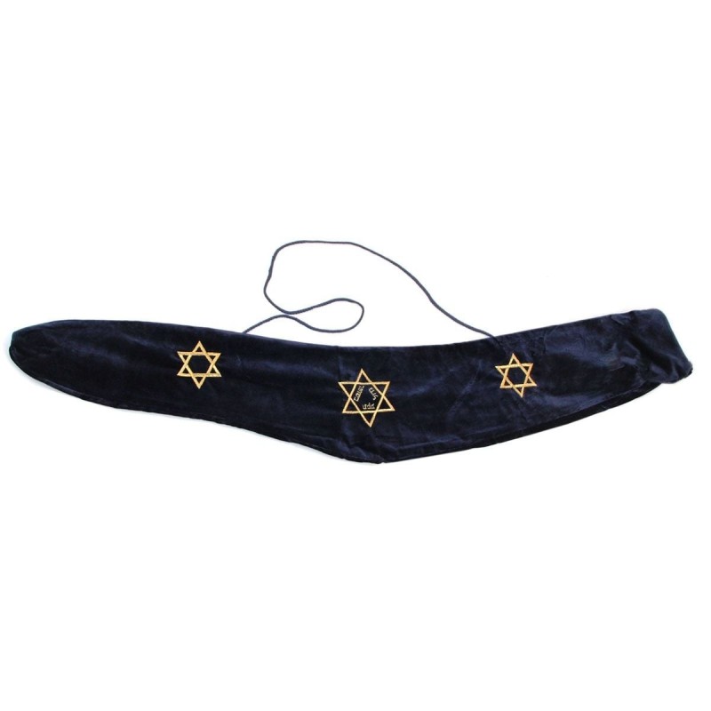 Sterling Silver Plated Yemenite Kudu Shofar - Shema Yisrael (Choice of