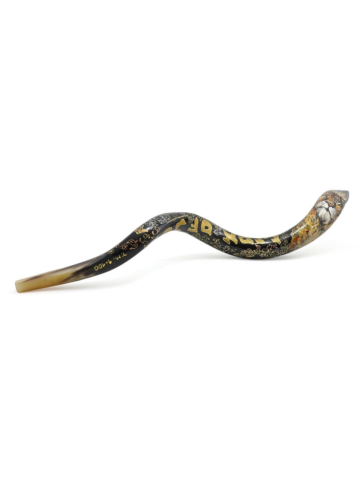 Lion of Judah Hand Painted Kudu Shofar