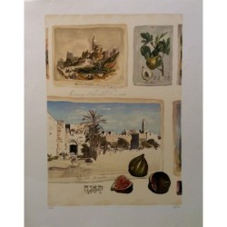 Arie Azene - Figs in Jerusalem (Hand Signed & Numbered Limited Edition