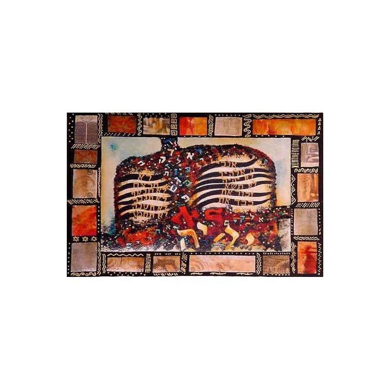 10 commandments. Artist: Victor Shrem. Hand Signed & Numbered Limited