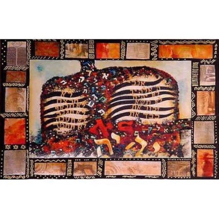 10 commandments. Artist: Victor Shrem. Hand Signed & Numbered Limited
