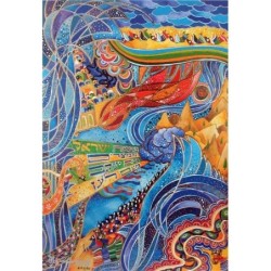 Raphael Abecassis Original Lithograph - Passover