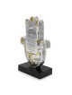 Silver Jerusalem Hamsa House Blessing (Hebrew, English or Spanish)