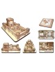 Jerusalem Second Temple Laser Cut 3D Do-it-Yourself Kit