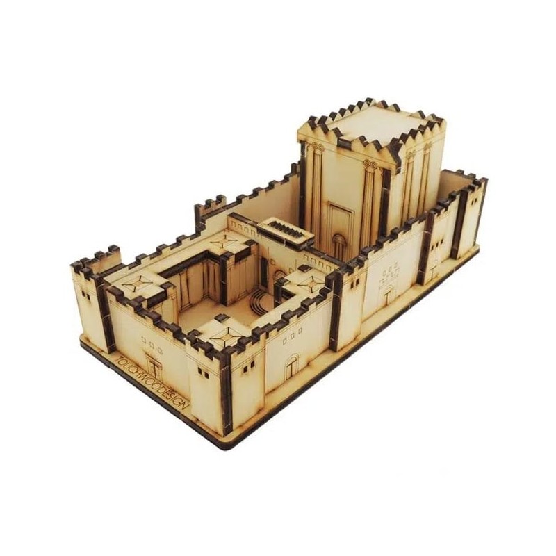 Second Temple: Do-It-Yourself 3D Puzzle Kit (Choice of Sizes)