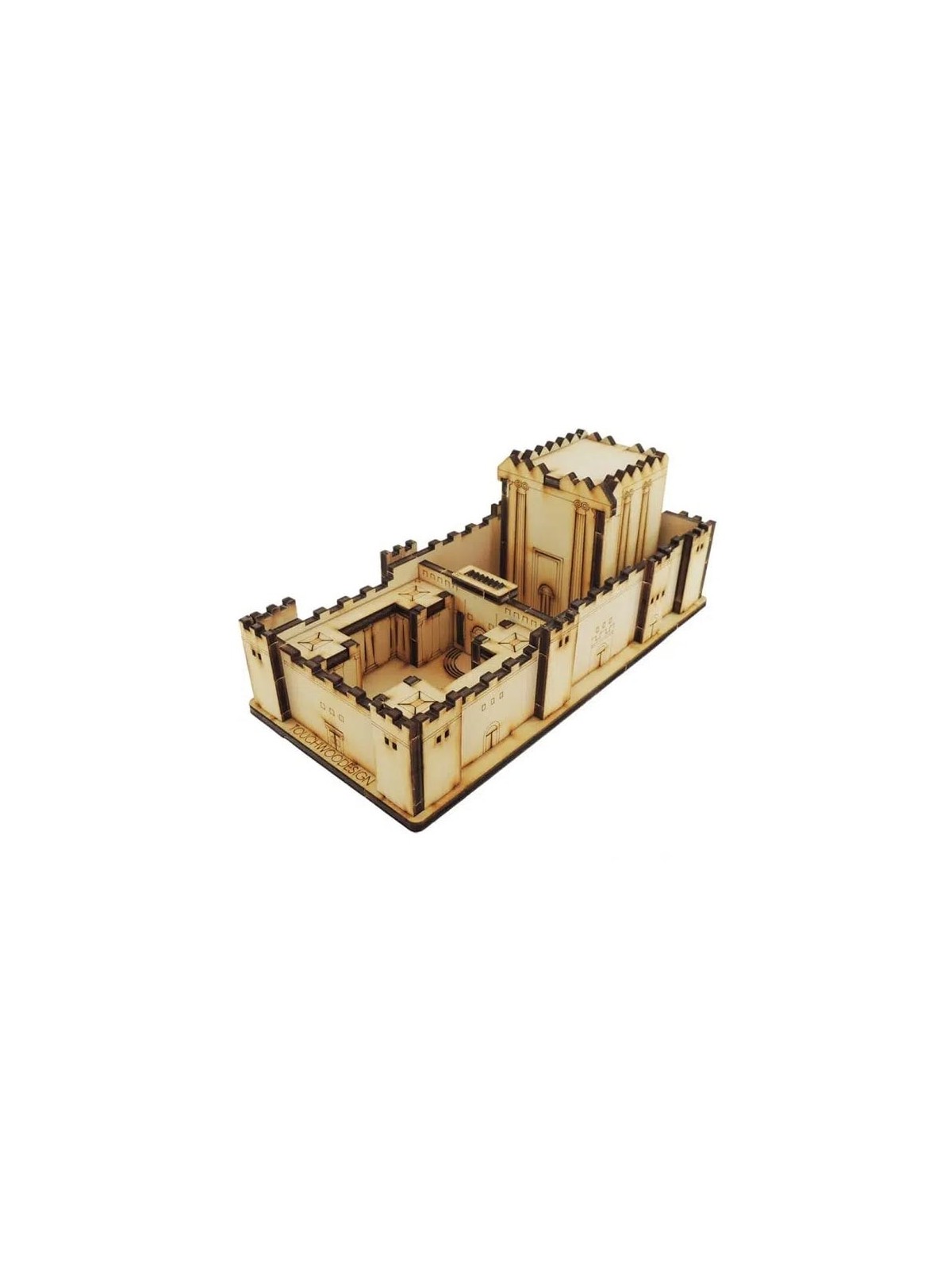 Second Temple: Do-It-Yourself 3D Puzzle Kit (Choice of Sizes)