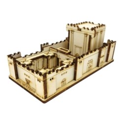 Second Temple: Do-It-Yourself 3D Puzzle Kit (Choice of Sizes)