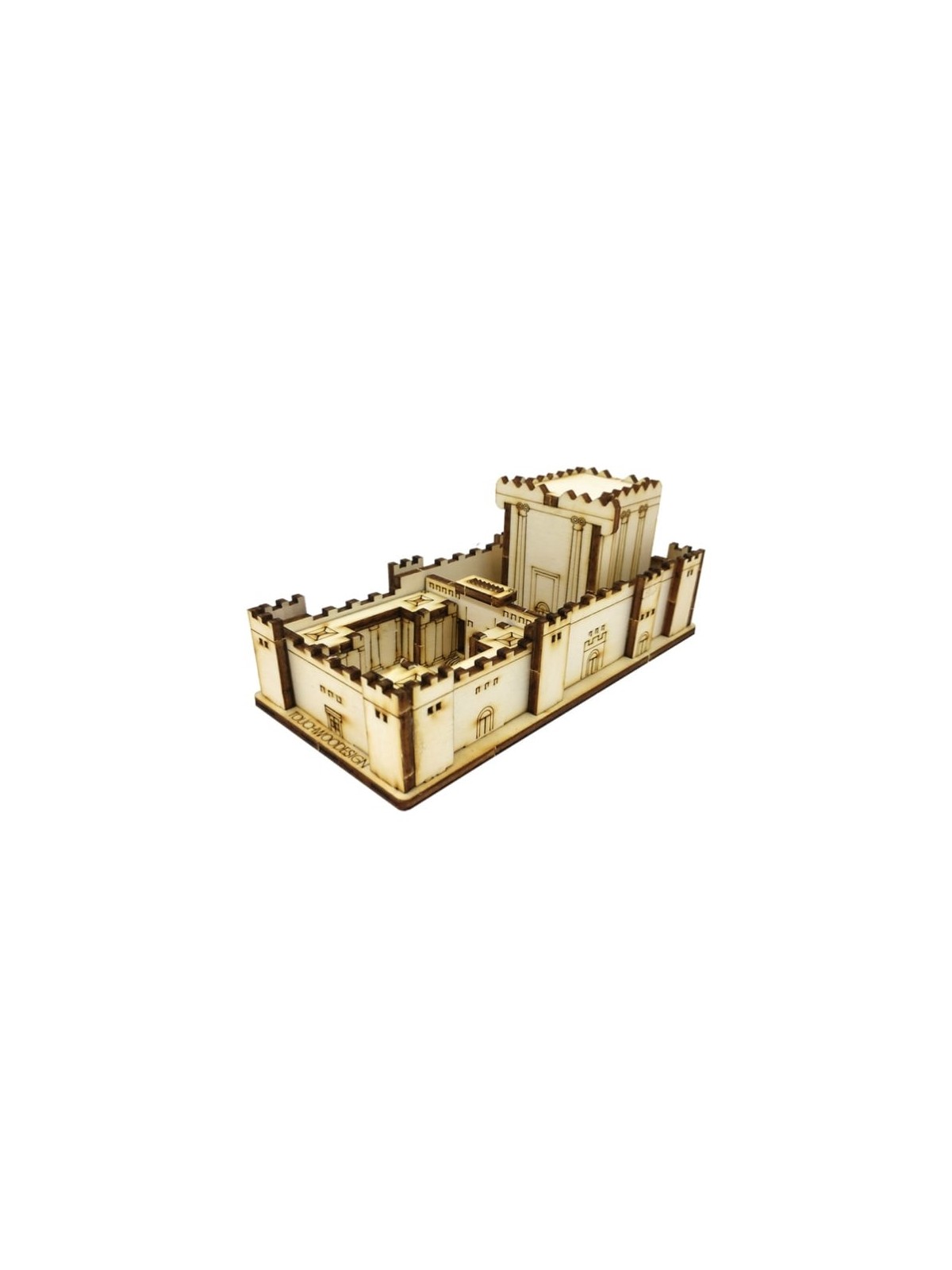 Second Temple: Do-It-Yourself 3D Puzzle Kit (Choice of Sizes)