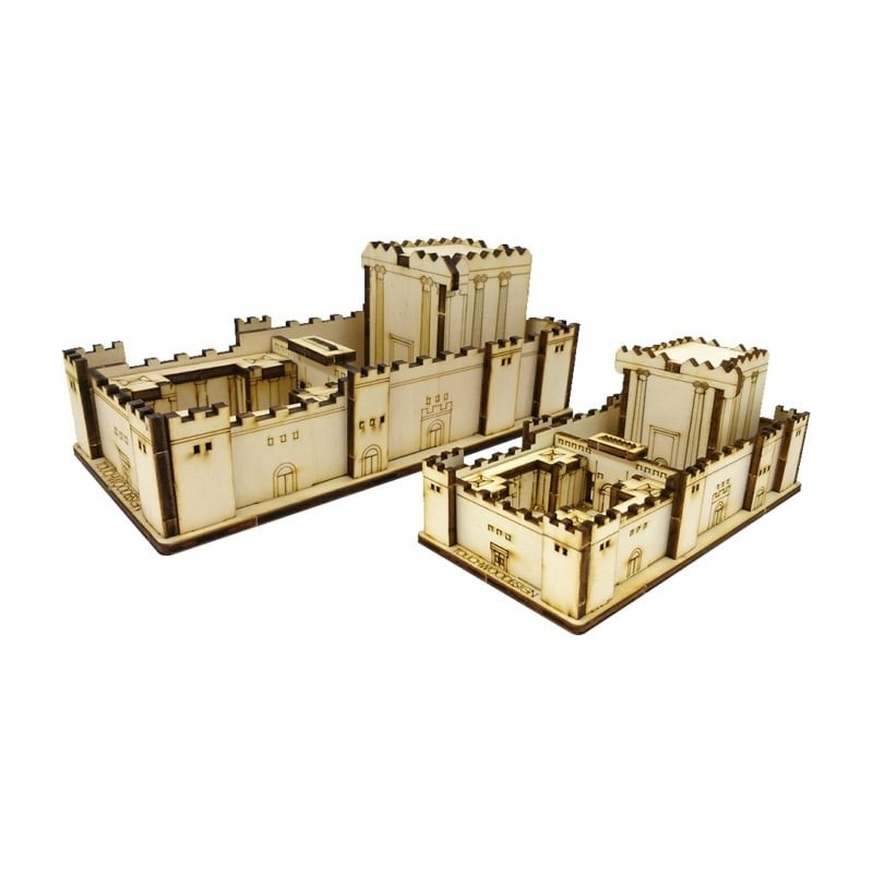 Second Temple: Do-It-Yourself 3D Puzzle Kit (Choice of Sizes)