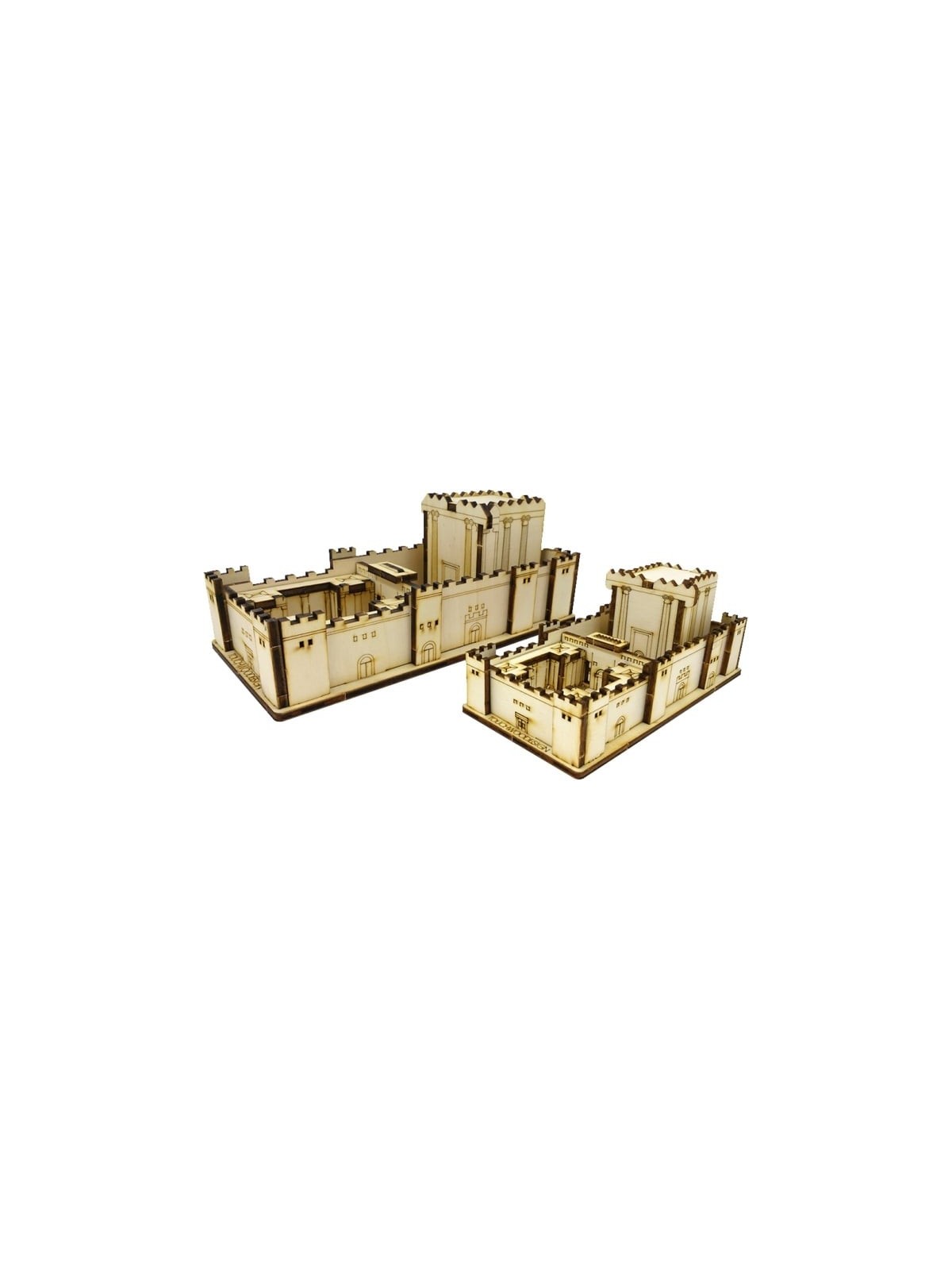 Second Temple: Do-It-Yourself 3D Puzzle Kit (Choice of Sizes)
