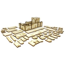 Second Temple: Do-It-Yourself 3D Puzzle Kit (Choice of Sizes)