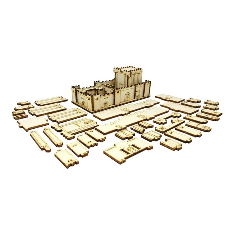 Second Temple: Do-It-Yourself 3D Puzzle Kit (Choice of Sizes)