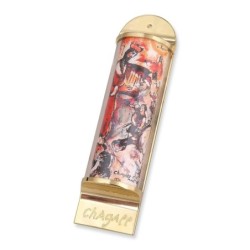 Limited Edition Marc Chagall Mezuzah - King David (Knesset Replica)