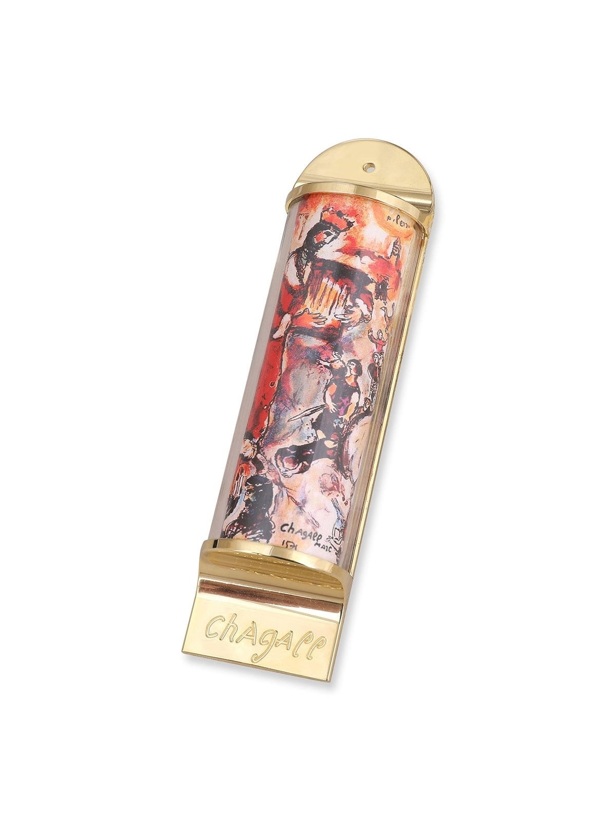 Limited Edition Marc Chagall Mezuzah - King David (Knesset Replica)