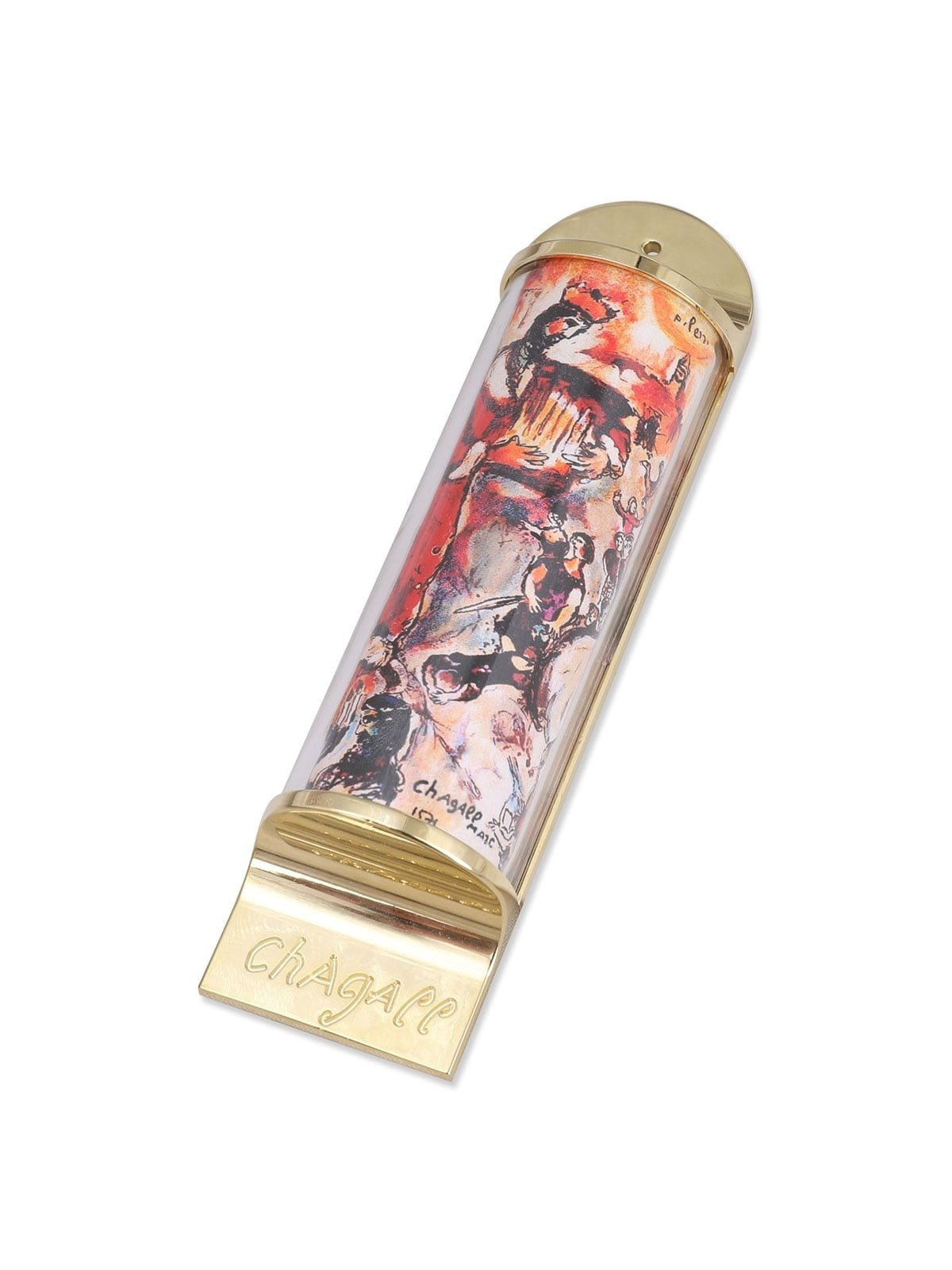 Limited Edition Marc Chagall Mezuzah - King David (Knesset Replica)