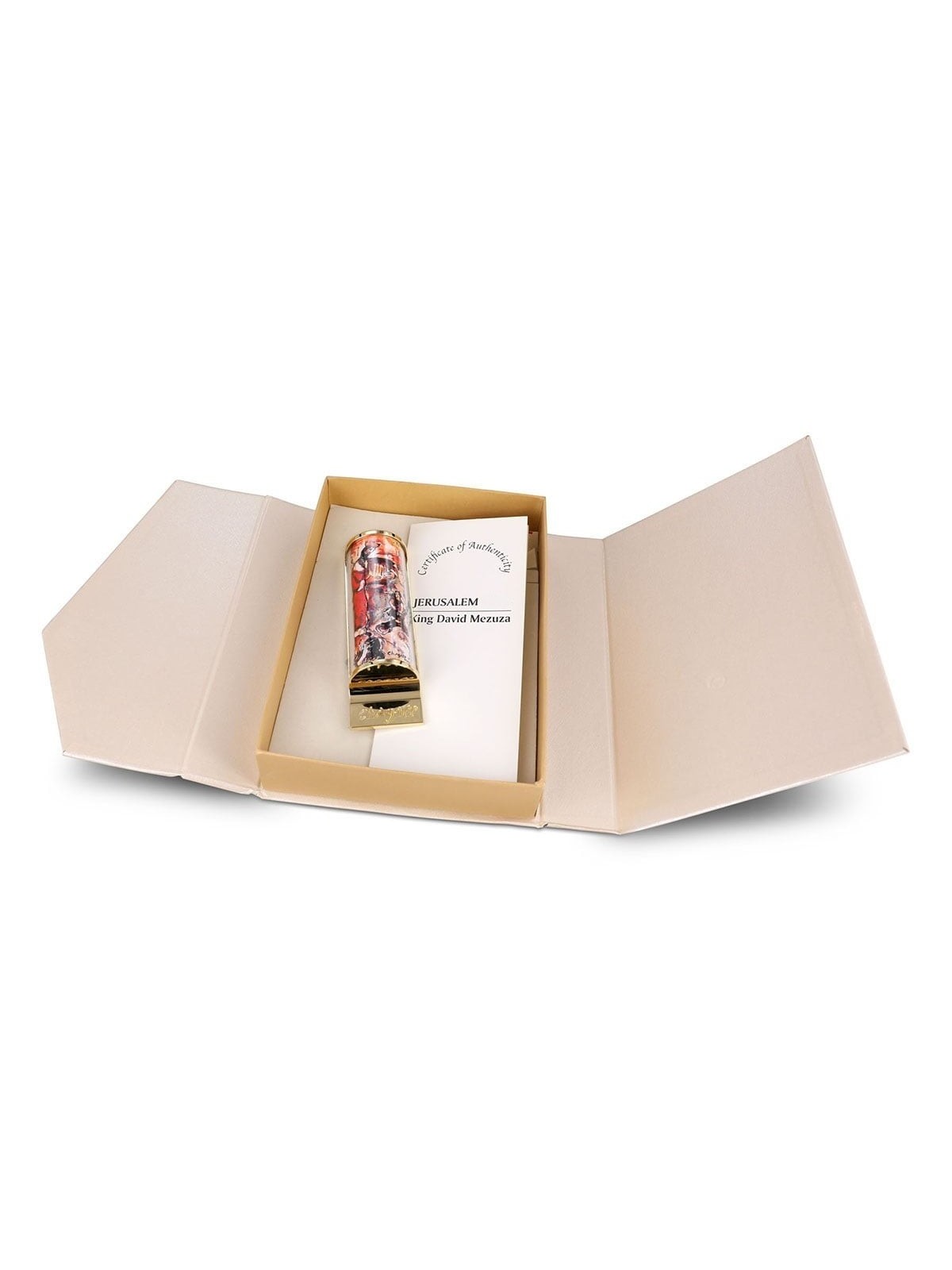 Limited Edition Marc Chagall Mezuzah - King David (Knesset Replica)