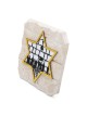 Jerusalem Stone Star of David Standing Plaque