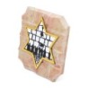 Jerusalem Stone Star of David Standing Plaque