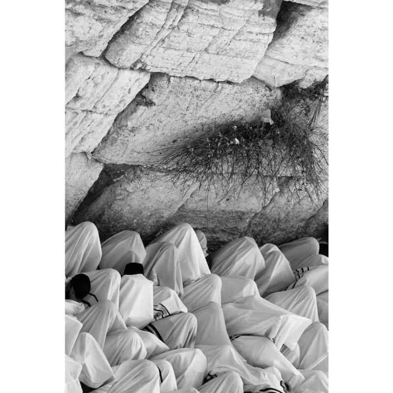 Priestly Blessing at the Western Wall Photograph by Oren Cohen