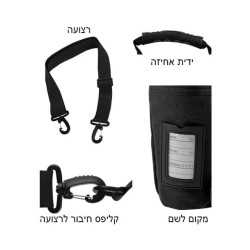 Set Insulated Tefillin Holder and Weathe... | Tefillin Bags & Carriers