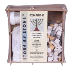 Do-It-Yourself Mosaic Kit - Menorah (Large)