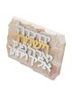 Jerusalem Stone Priestly Blessing Standing Plaque